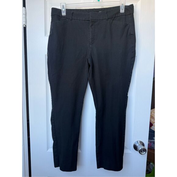 Old Navy Pixie Pants Women's Size 4 Gray Skinny Stretch Casual Pull On - Picture 1 of 3